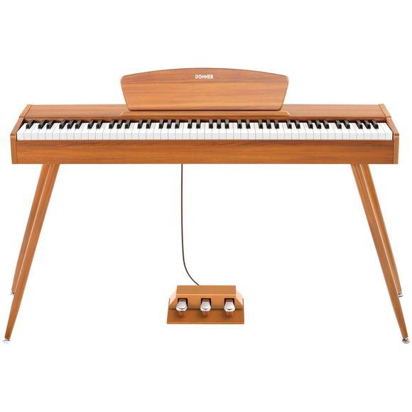Donner DDP-80 MKII digitalpiano i varm trefinish