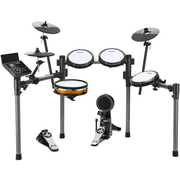 Donner Groove elektronisk trommesett med Swift-Rack og mesh-pads
