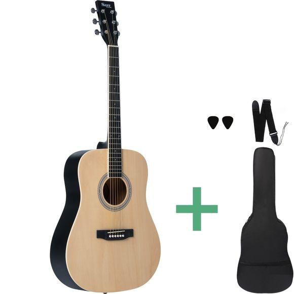 Sant Guitars AC-84 SNA stålstrengsgitar i matt naturfinish