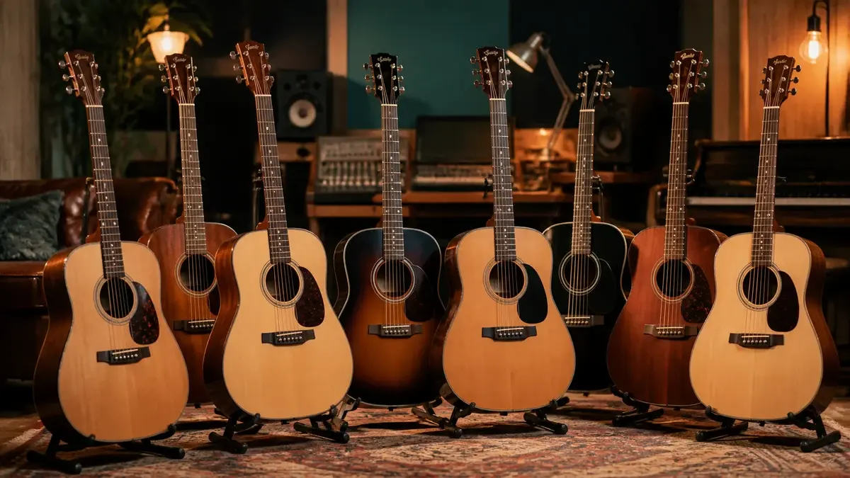 Beste akustiske gitar for nybegynnere 2026 – åtte gode valg