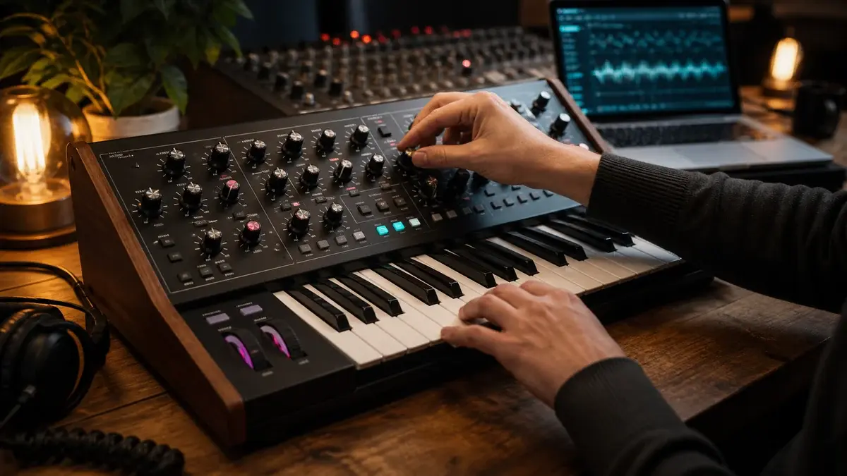 Synthesizer for nybegynnere – kom i gang med lydsyntese