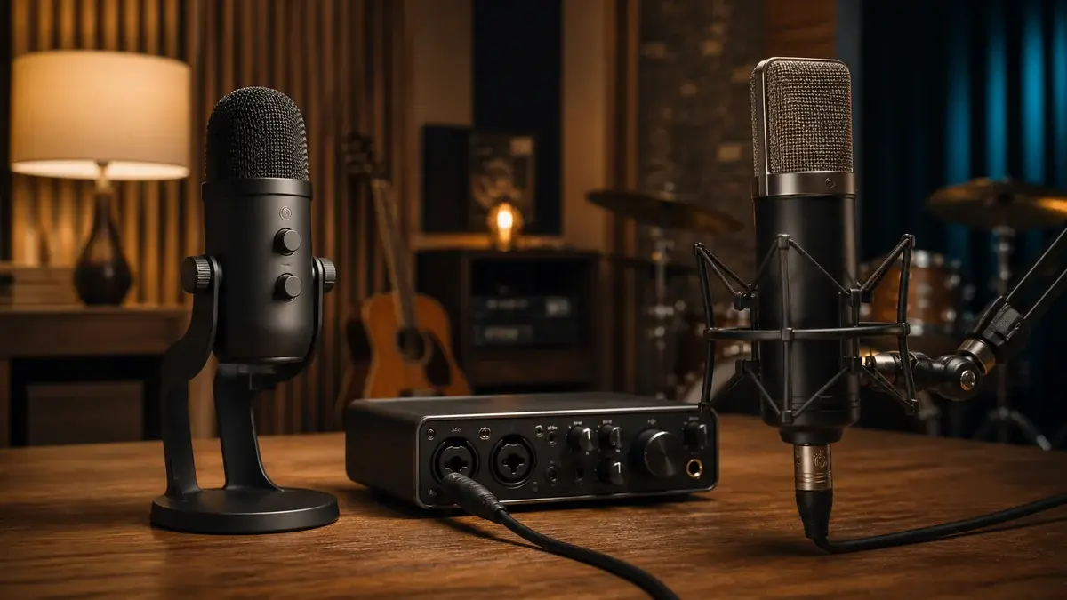 USB-mikrofon eller lydkort med XLR – hva bør du velge?